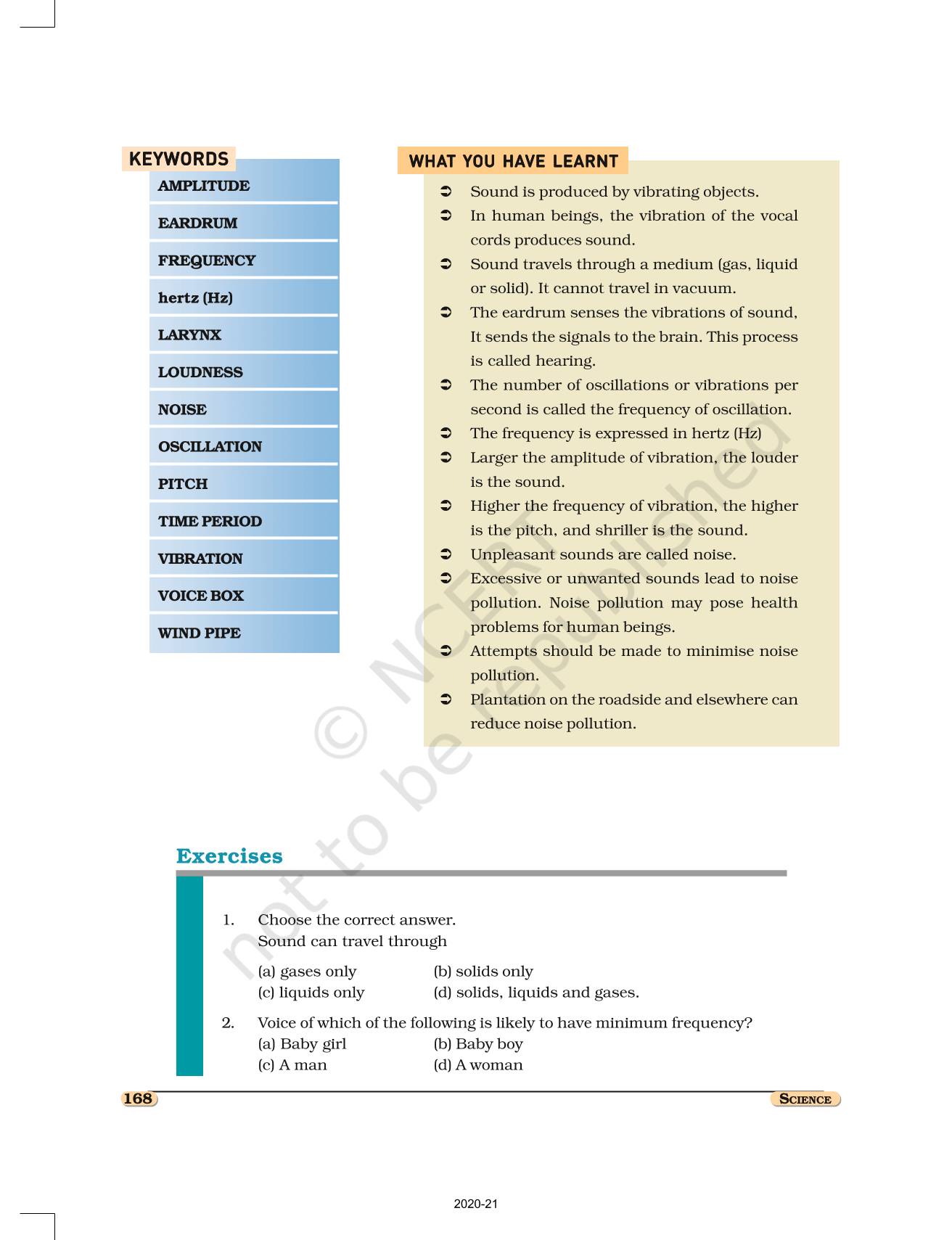 Sound Ncert Book Of Class Science